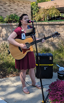 Taylor Cullen performing